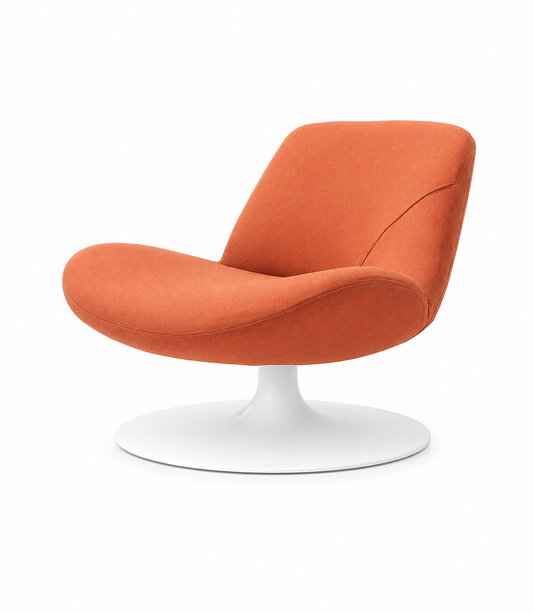 Laat de royale lounge chair herstellen met nieuwe bekleding en vernieuwd zitcomfort